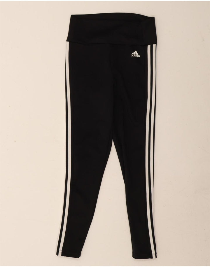 Adidas Γυναικεία κολάν Aeroready UK 8/10 Μικρός Μαύρος Πολυεστέρας