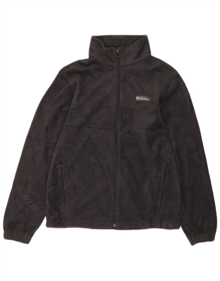 Columbia Ανδρικό Fleece Jacket UK 38 Medium Black Polyester
