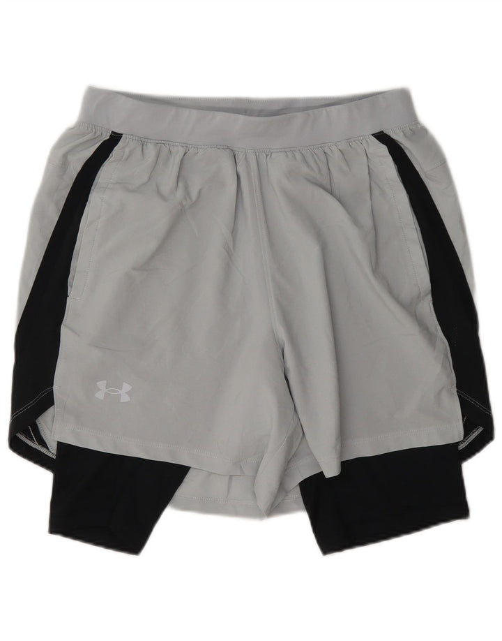Ανδρικό αθλητικό σορτς Under Armour με μεσαίο γκρι χρώμα