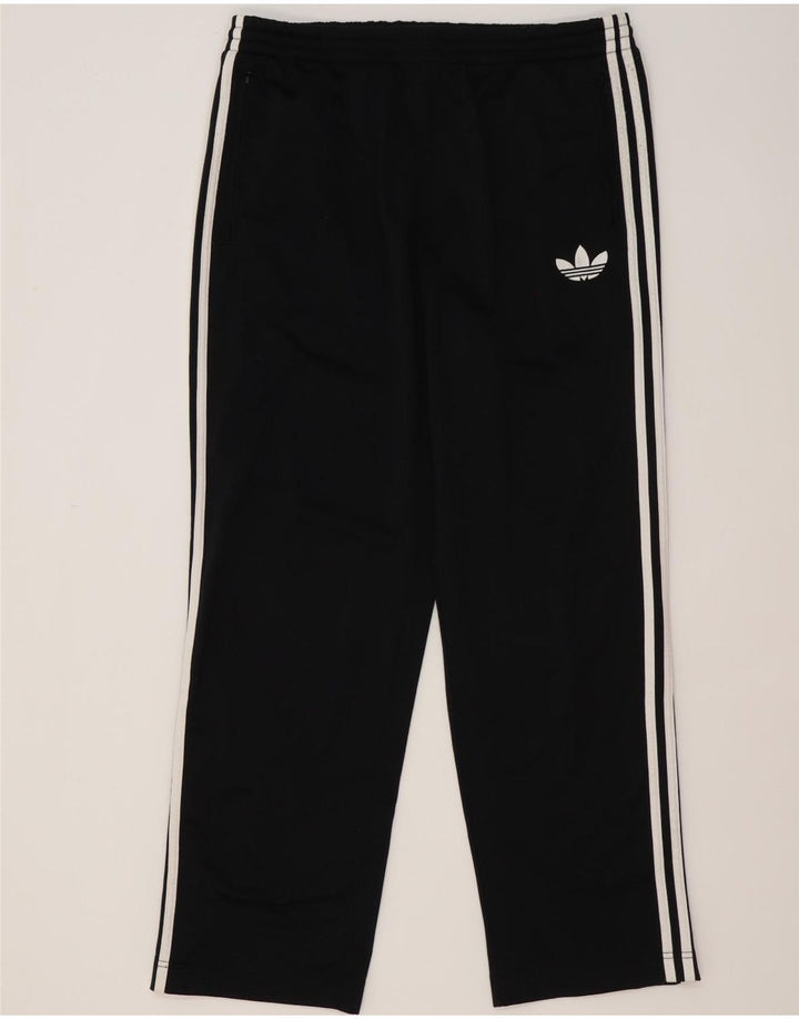 Ανδρική αθλητική φόρμα Adidas Παντελόνι μεγάλο μαύρο πολυεστέρα