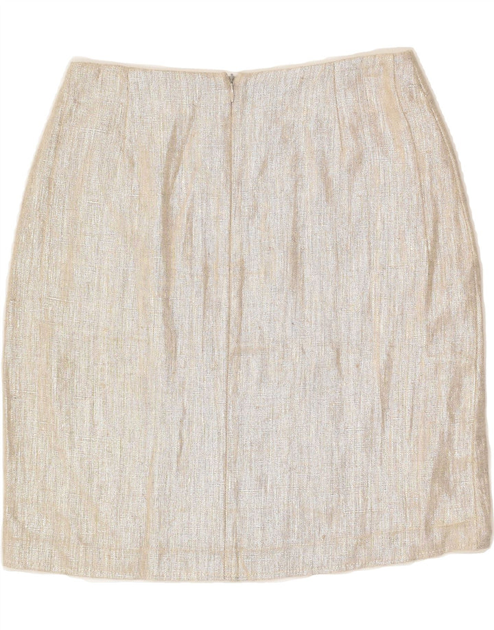 MASSIMO DUTTI Womens Straight Skirt W26 Small Grey | Vintage Massimo Dutti | Thrift | Second-Hand Massimo Dutti | Used Clothing | Messina Hembry 