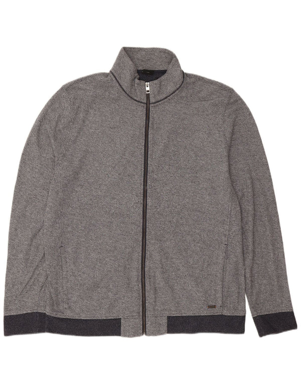 Ανδρική φόρμα Hugo Boss Top Jacket 3XL Navy Blue Cotton