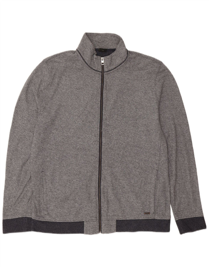Ανδρική φόρμα Hugo Boss Top Jacket 3XL Navy Blue Cotton