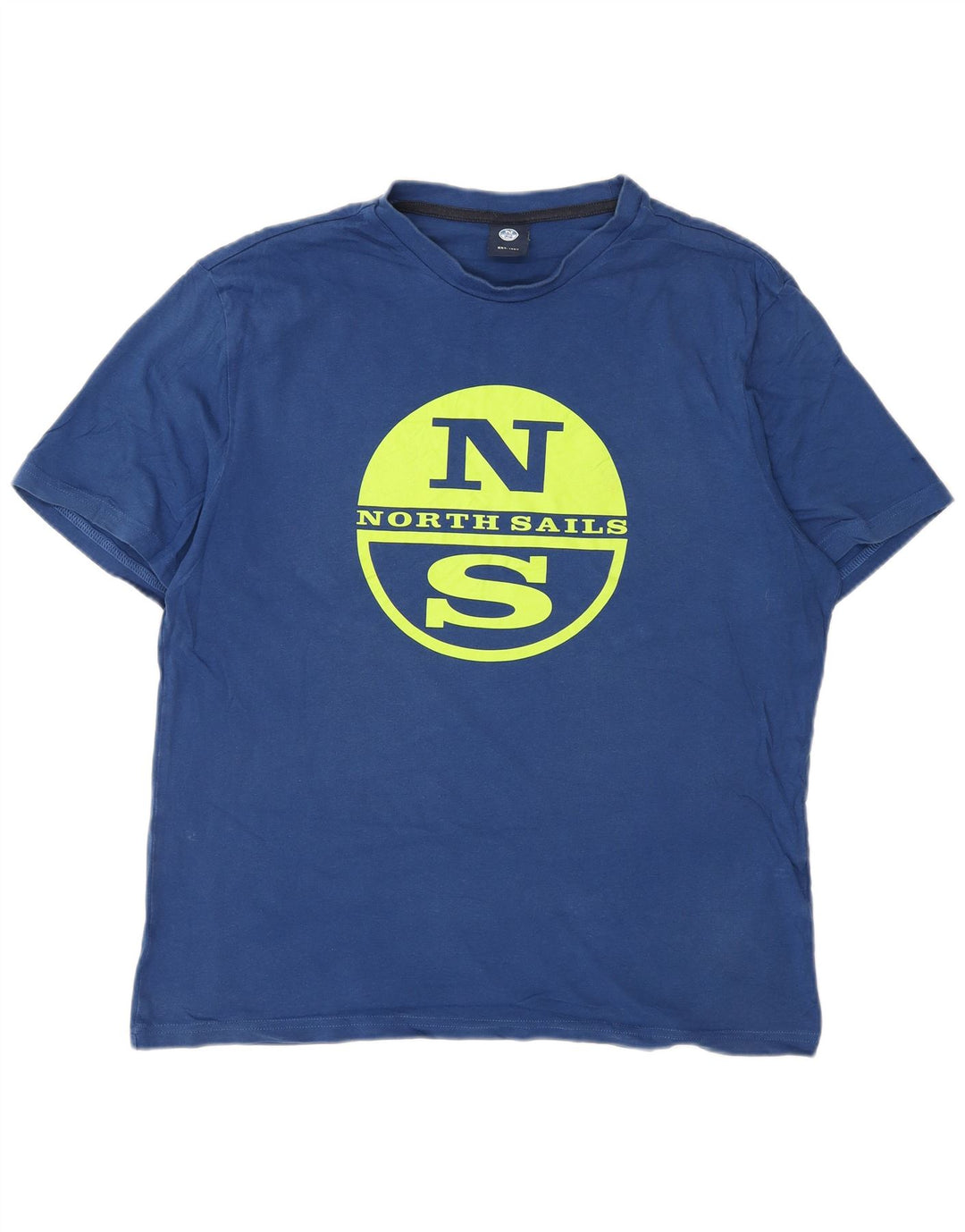 Ανδρικό γραφικό T-shirt North SAILS Μπλουζάκι Μικρό Μπλε