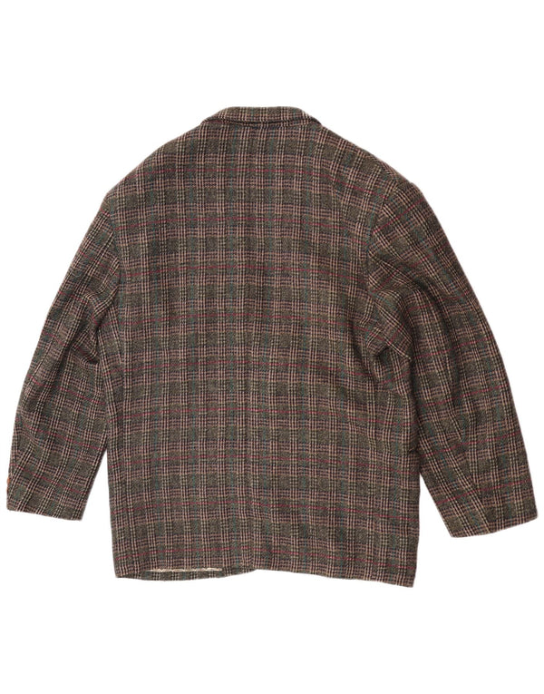 Ανδρικό Cido Traditional Fit 2 Button Blazer Jacket IT 48 Medium Khaki Check