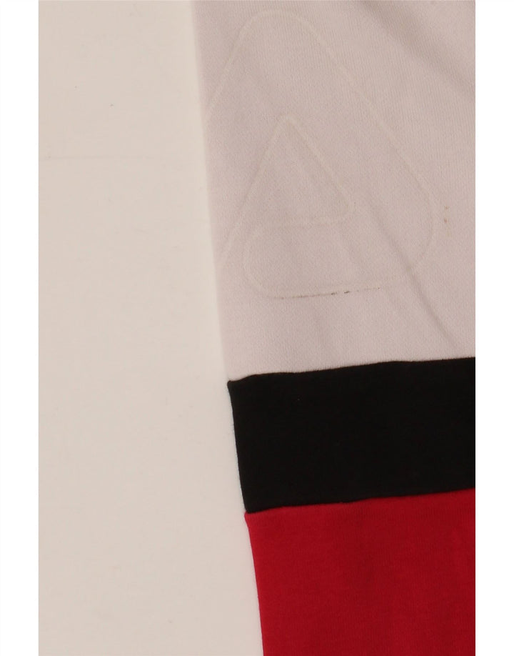 Ανδρικό γραφικό φούτερ FILA Μικρό πολύχρωμο βαμβακερό μπλουζάκι