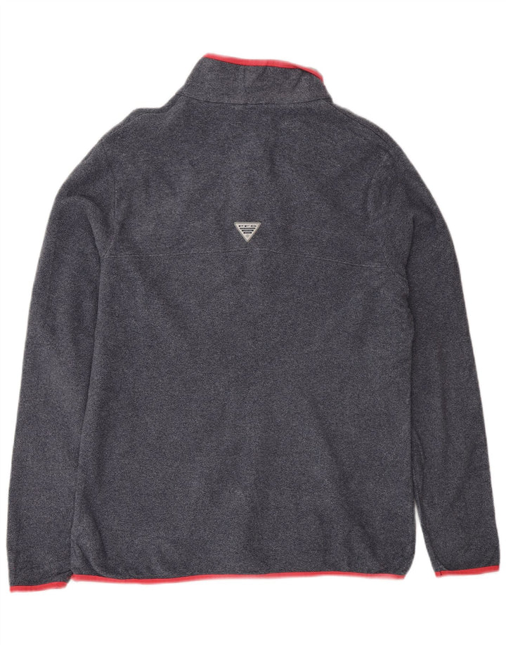 Columbia γυναικείο φλις άλμα με λαιμό με κουμπιά UK 18 XL Grey Polyester