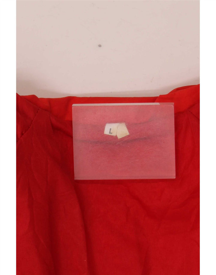 Vintage γυναικεία καμπαρντίνα Oversized UK 16 Large Red
