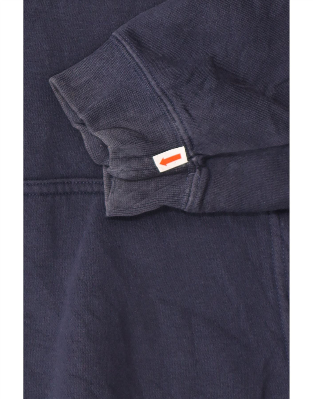 Ανδρικό φούτερ με κουκούλα NIKE, μεγάλο μπλε ναυτικό βαμβακερό