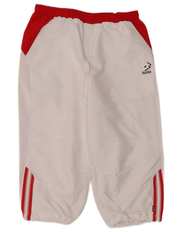 Ανδρική φόρμα Lotto Capri Παντελόνι UK 40/42 Large White Colourblock