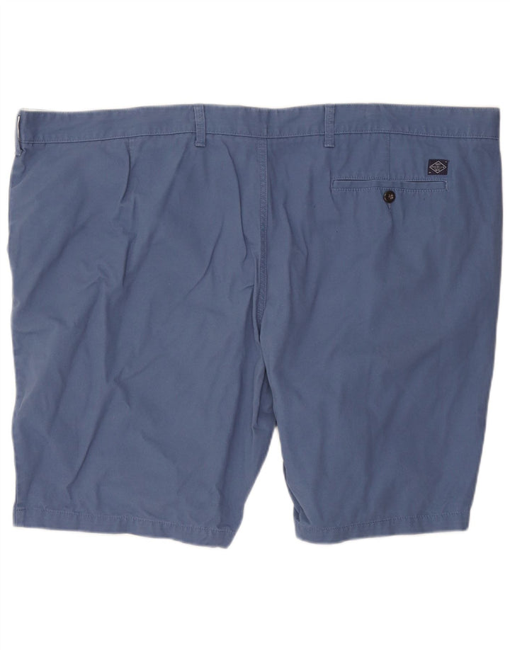 Ανδρικό σορτς Chino Marks & Spencer W48 4XL Μπλε βαμβακερό