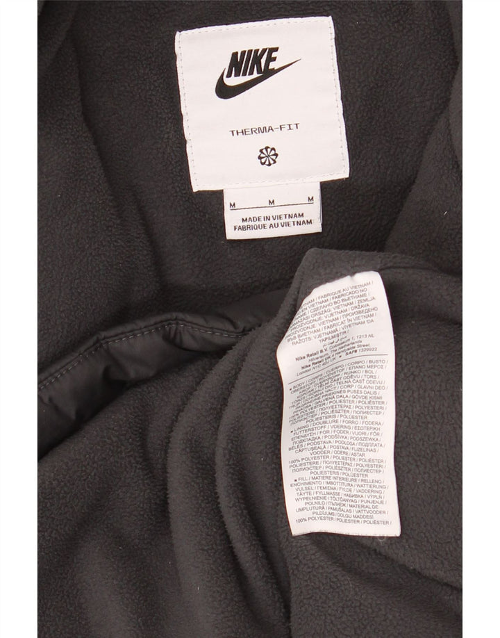 Ανδρικό σακάκι Nike Therma-Fit με κουκούλα UK 38 Μεσαίο μαύρο πολυεστέρα