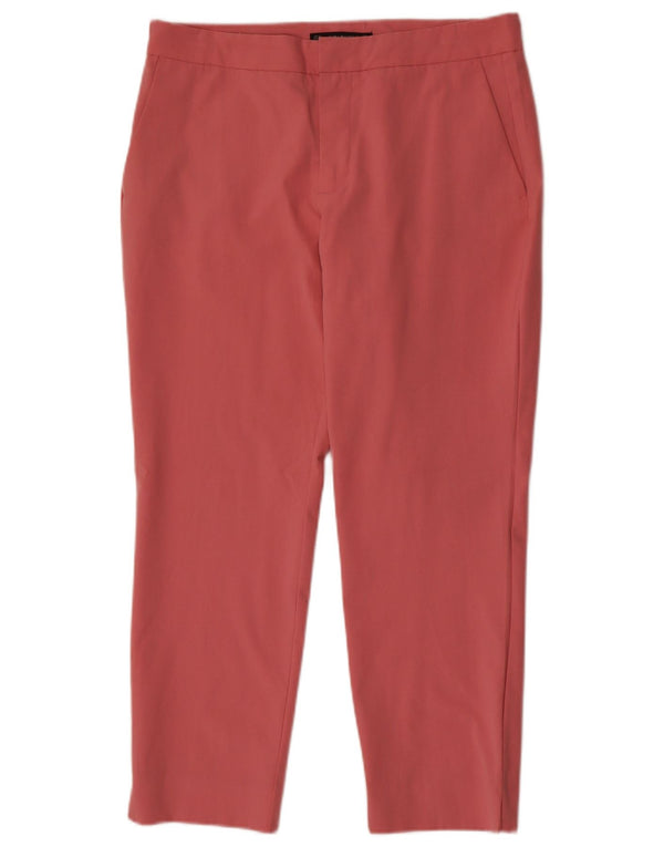 Zara Γυναικείο ίσιο παντελόνι Chino EU 40 Medium W30 L26 Pink