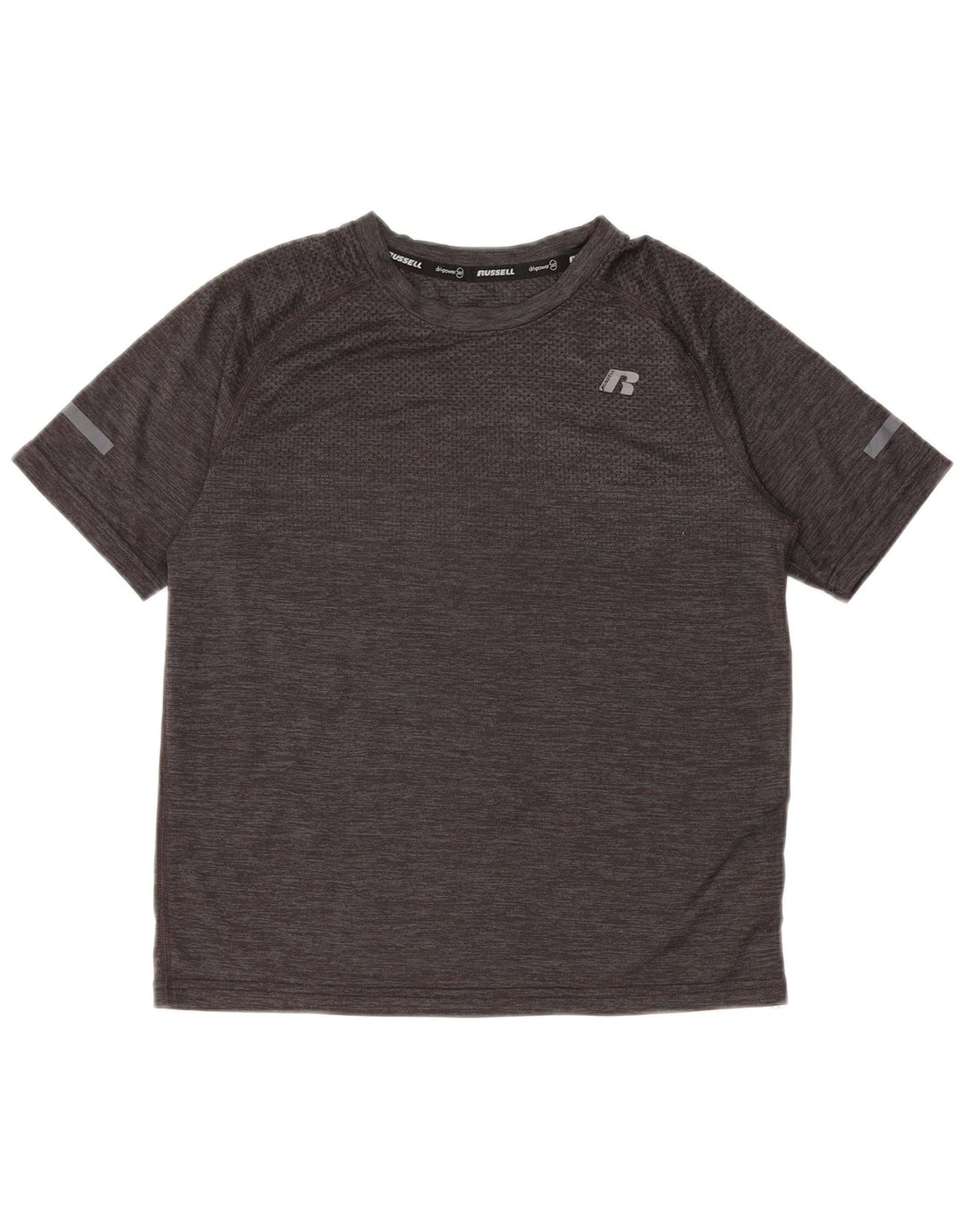 Μπλουζάκι RUSSELL ATHLETIC για κορίτσια Dri-Power Top 10-11 ετών μεγάλο γκρι