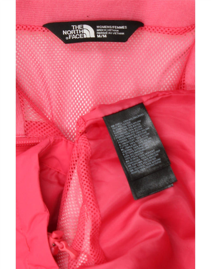 THE NORTH FACE Γυναικείο μπουφάν βροχής με κουκούλα UK 14 Medium Pink Nylon