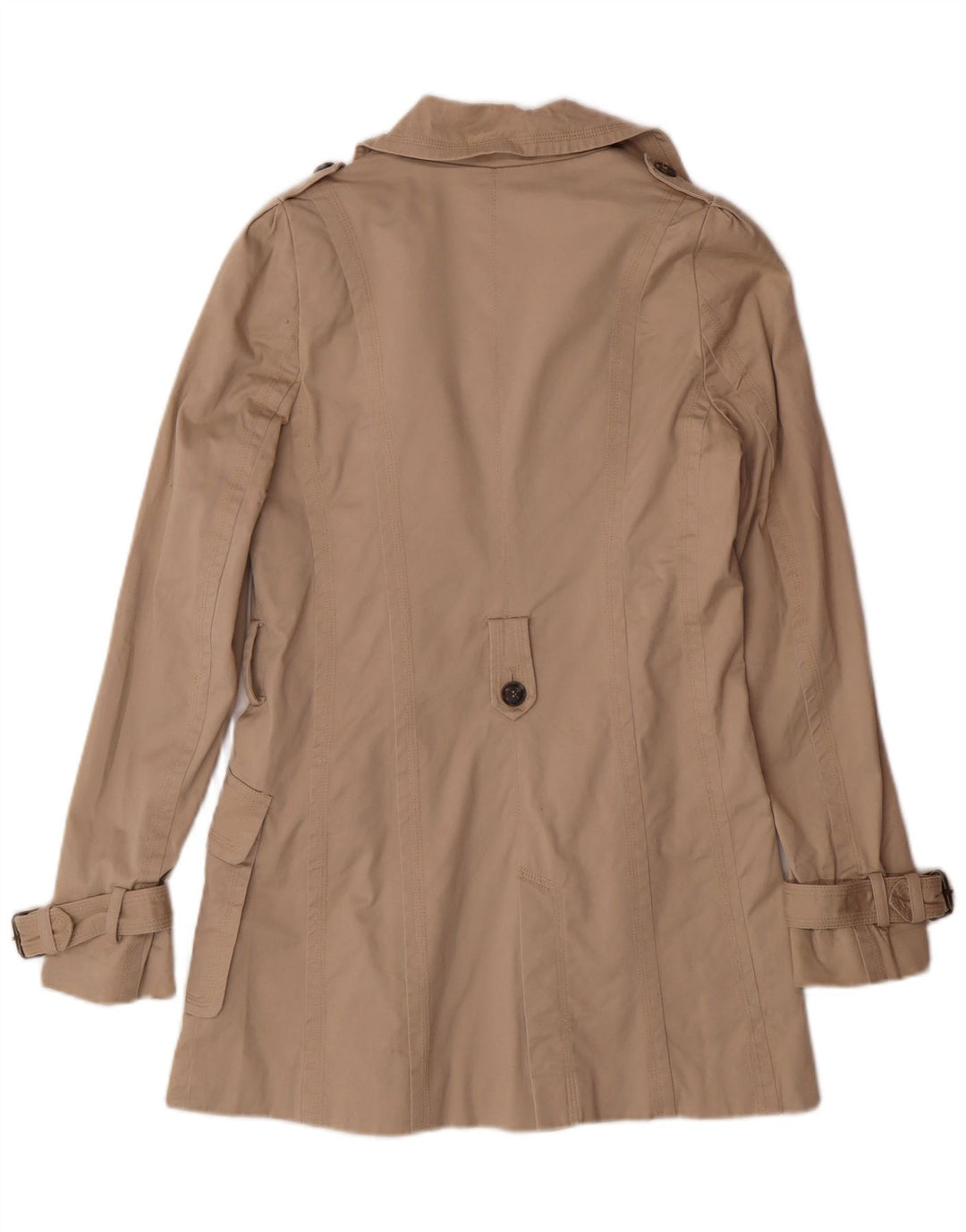 Γυναικεία καμπαρντίνα ZARA UK 10 Small Beige Cotton