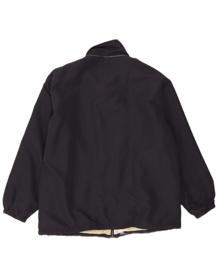 KAPPA Ανδρικό αναστρέψιμο μπουφάν UK 40 Large Navy Blue Polyester