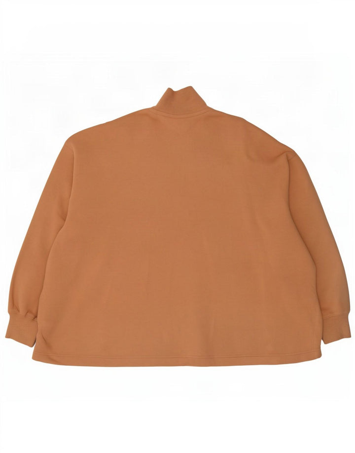 Ανδρικό φούτερ Nike με φερμουάρ Jumper XL Καφέ βαμβακερό