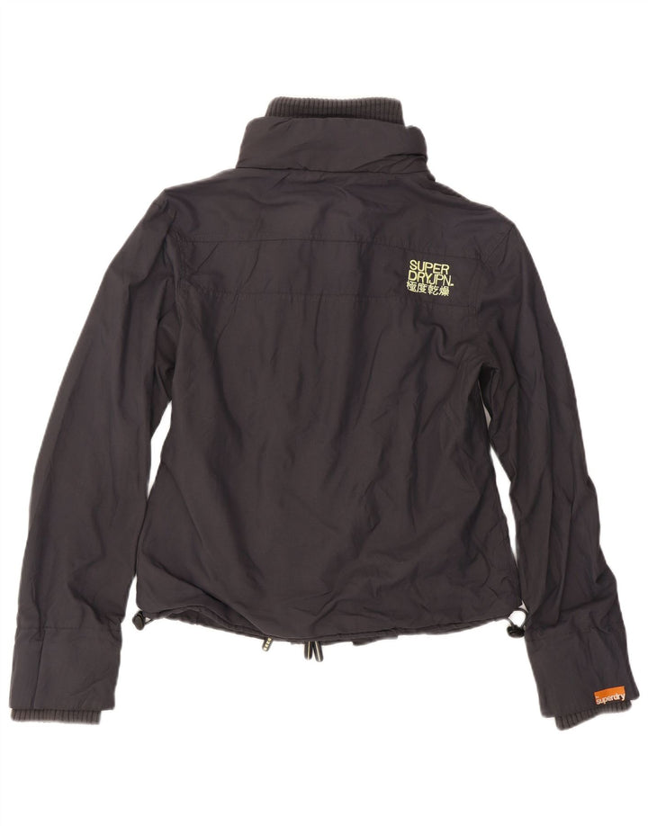 Γυναικείο Μπουφάν SUPERDRY Windbreaker UK 16 Large Grey Nylon