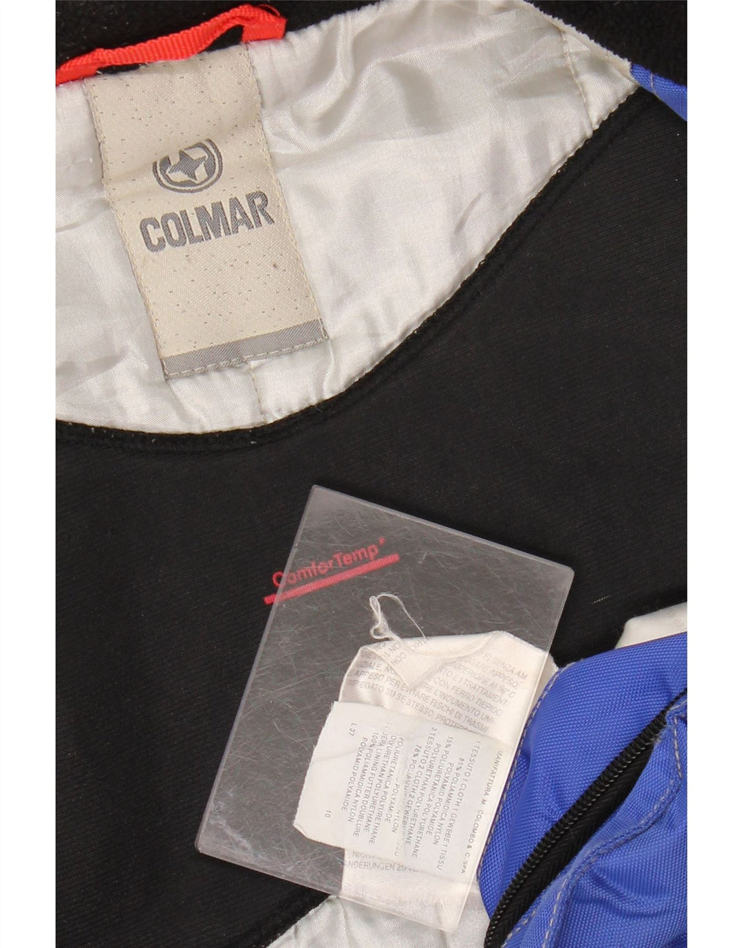 Ανδρικό μπουφάν Colmar Ski UK 40 Large Blue Colorblock Nylon