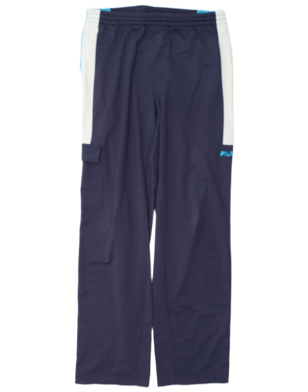 Ανδρική φόρμα Fila Παντελόνι IT 50 Medium Navy Blue Colorblock Πολυεστέρας