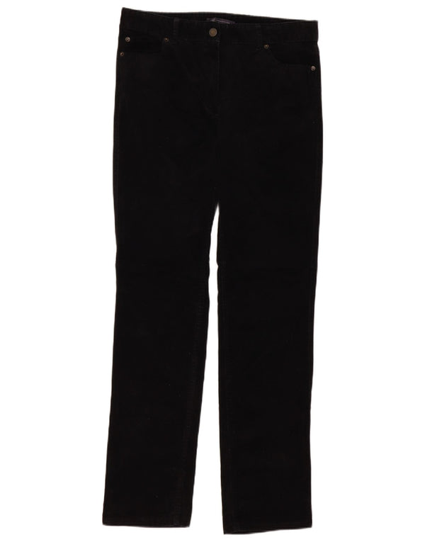 Marks & Spencer Γυναικείο ψηλόμεσο κοτλέ παντελόνι UK 12 Medium W32 L30 Bl