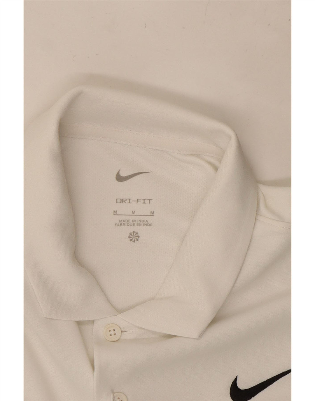 Ανδρικό μπλουζάκι Nike Dri Fit Polo σε μεσαίο λευκό