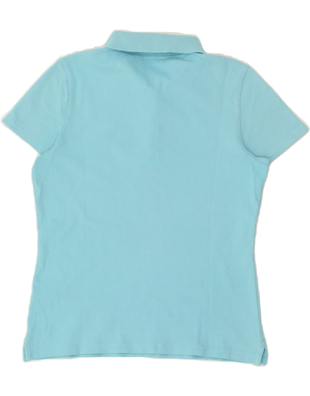 PUMA Womens Polo Shirt UK 12 Medium  Blue Cotton Vintage Puma and Second-Hand Puma from Messina Hembry 