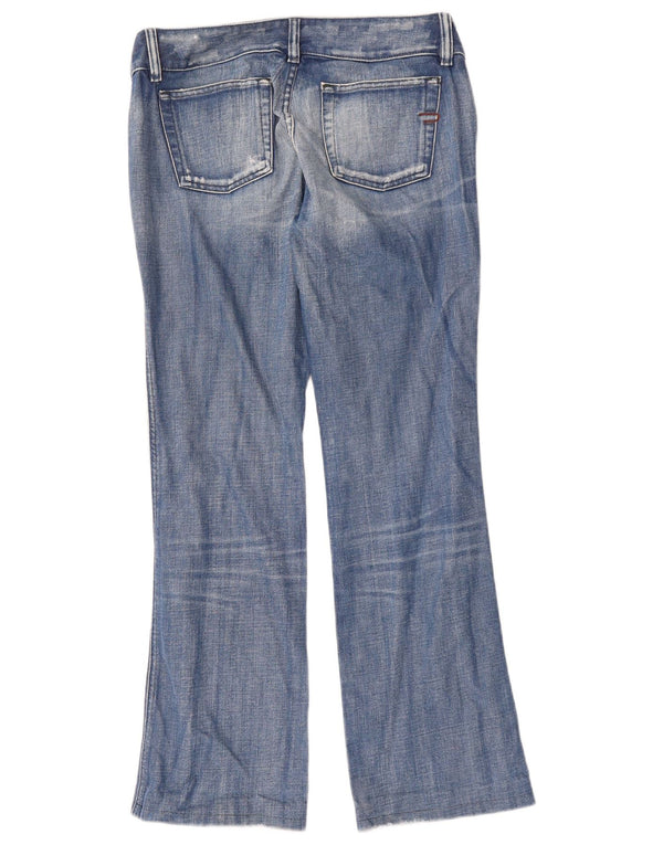 Γυναικεία DIESEL Distressed Bootcut Jeans W31 L29 Blue Cotton