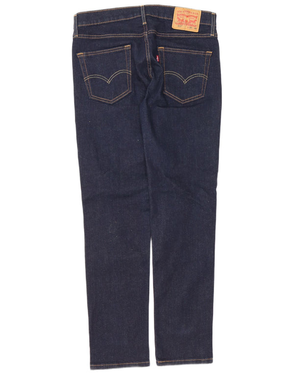 Levi's Mens 511 Slim Jeans W33 L32 Navy Blue Cotton