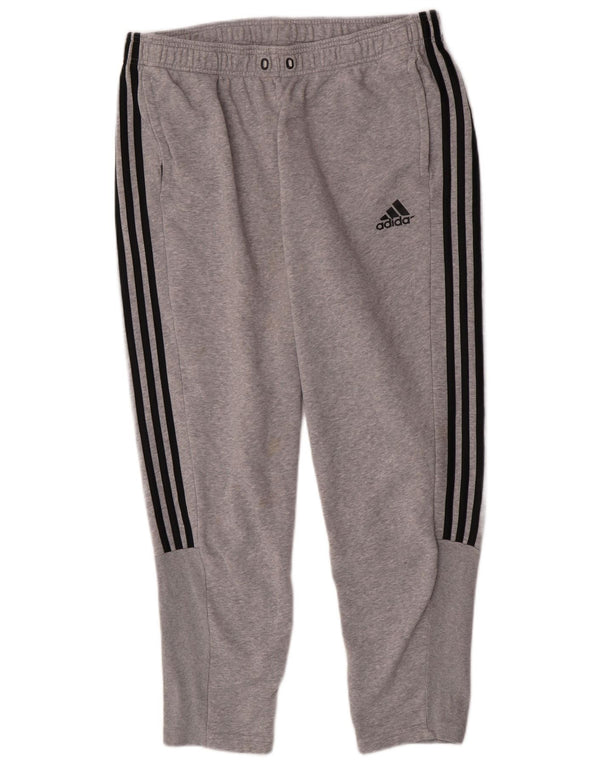 Ανδρική φόρμα Adidas Παντελόνι XL Γκρι βαμβακερό