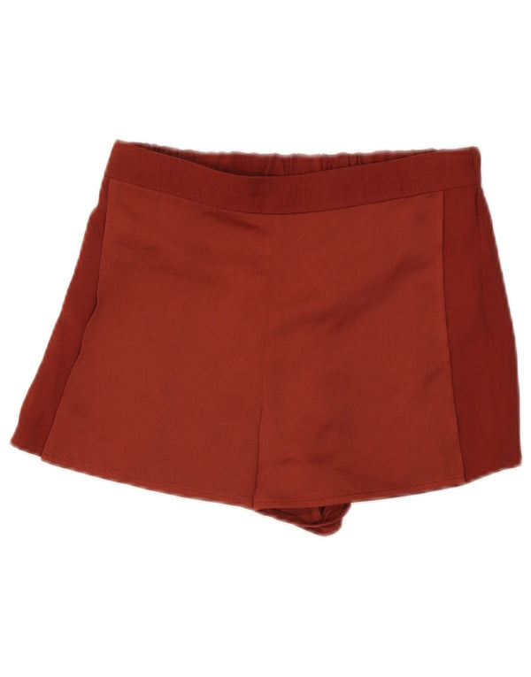 Topshop Γυναικείο Casual σορτς UK 8 Small W26 Brown Colorblock Πολυεστέρας