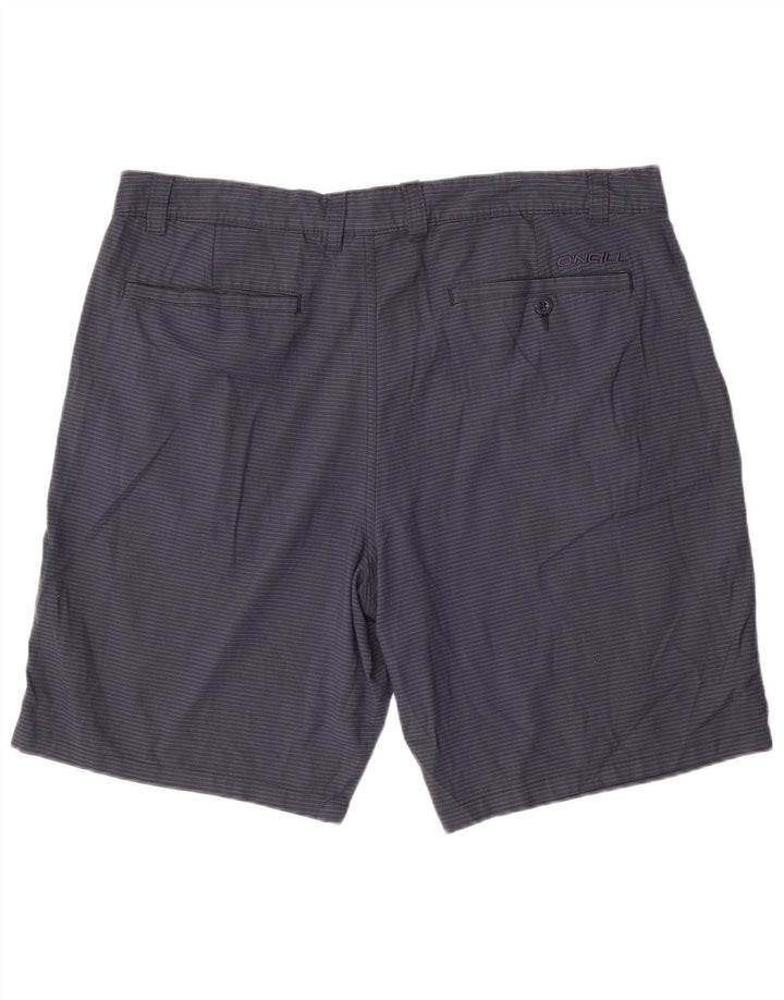 Ανδρικό σορτς Chino O'Neill W38 XL Navy Blue Pinstripe Polyester