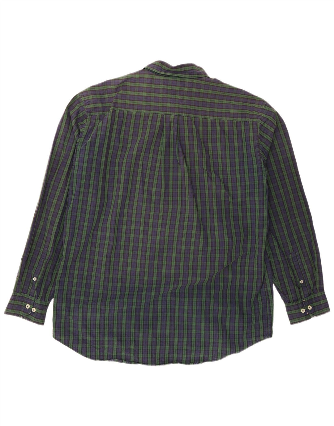Ανδρικό πουκάμισο Tommy Hilfiger XL Navy Blue Check Cotton