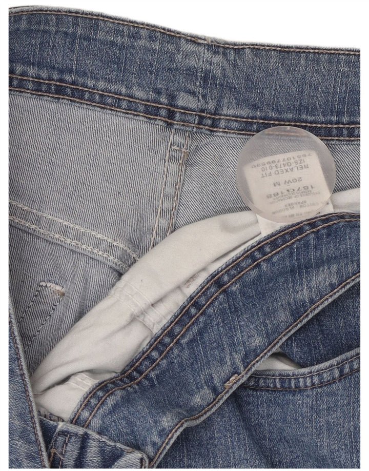 Γυναικείο τζιν σορτς LEE με χαλαρή εφαρμογή US 20 3XL W38 Μπλε βαμβακερό