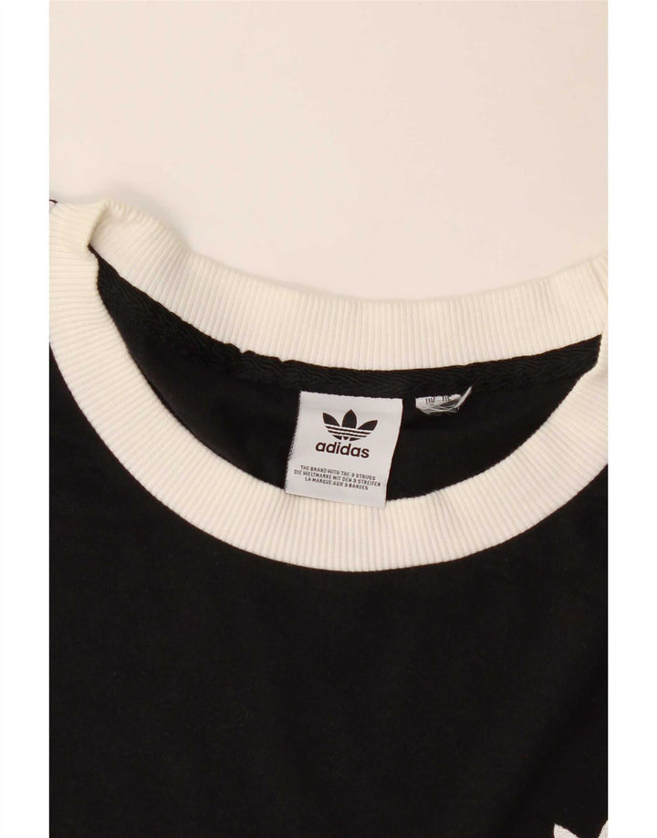 Ανδρικό T-Shirt Adidas Top Large Μαύρο