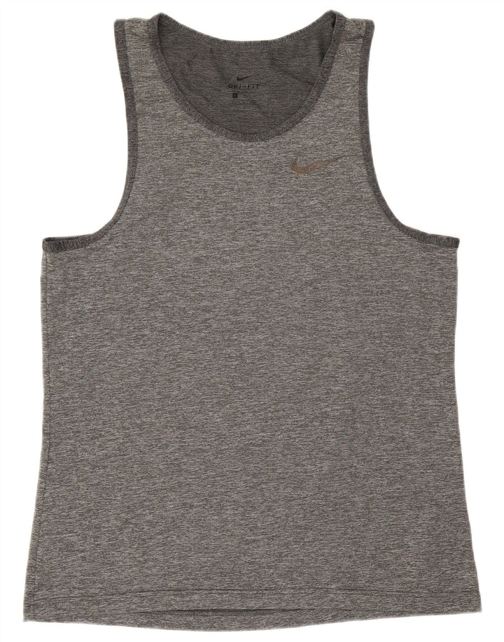 Ανδρικό γιλέκο Nike Dri Fit με μεγάλο γκρι φλύκταινο