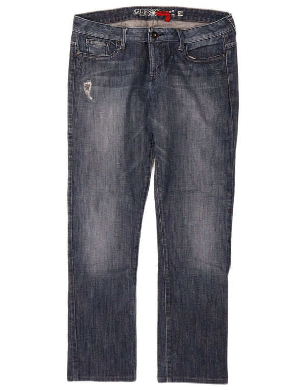 Guess Γυναικείο Slim Jeans W30 L30 Blue Cotton