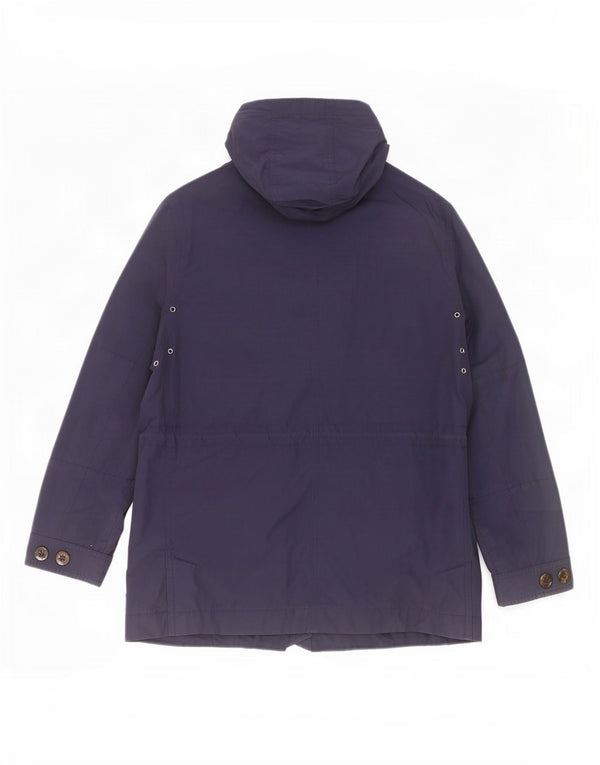 Polo Ralph Lauren Boys Hooded Parka Jacket 14-15 Years Large Navy Blue