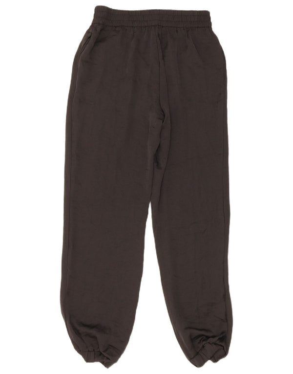 Zara Γυναικείο Joggers Casual Παντελόνι XS W24 L28 Μαύρο Πολυεστέρα