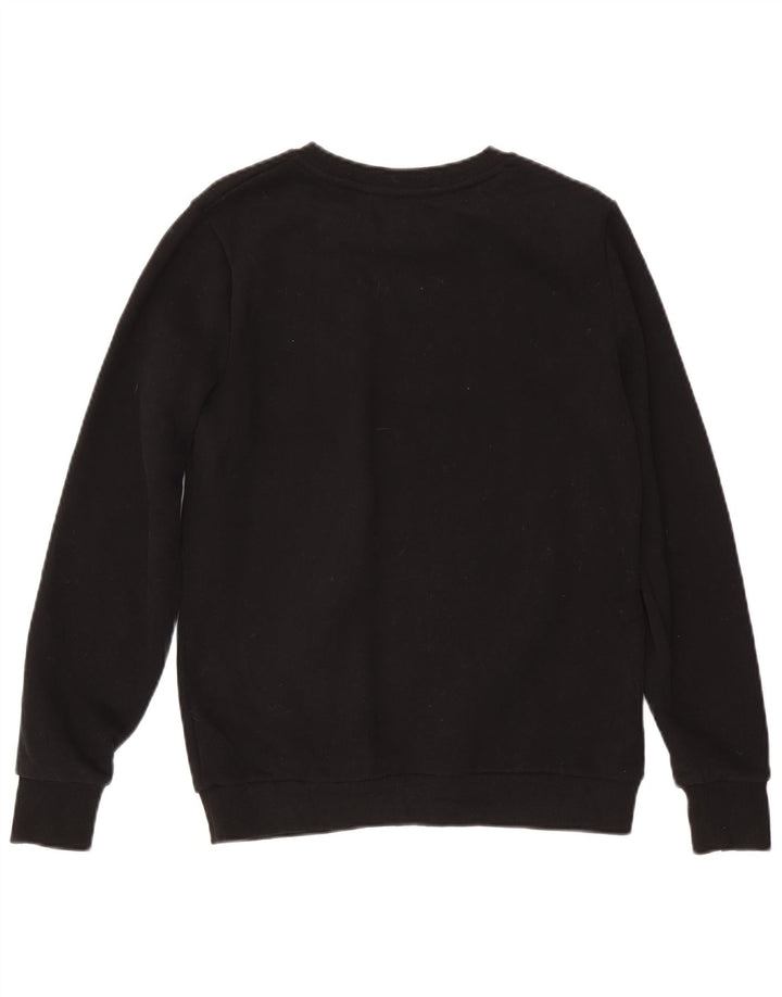 Superdry Γυναικεία Φούτερ Jumper UK 14 Large Μαύρο Βαμβακερό
