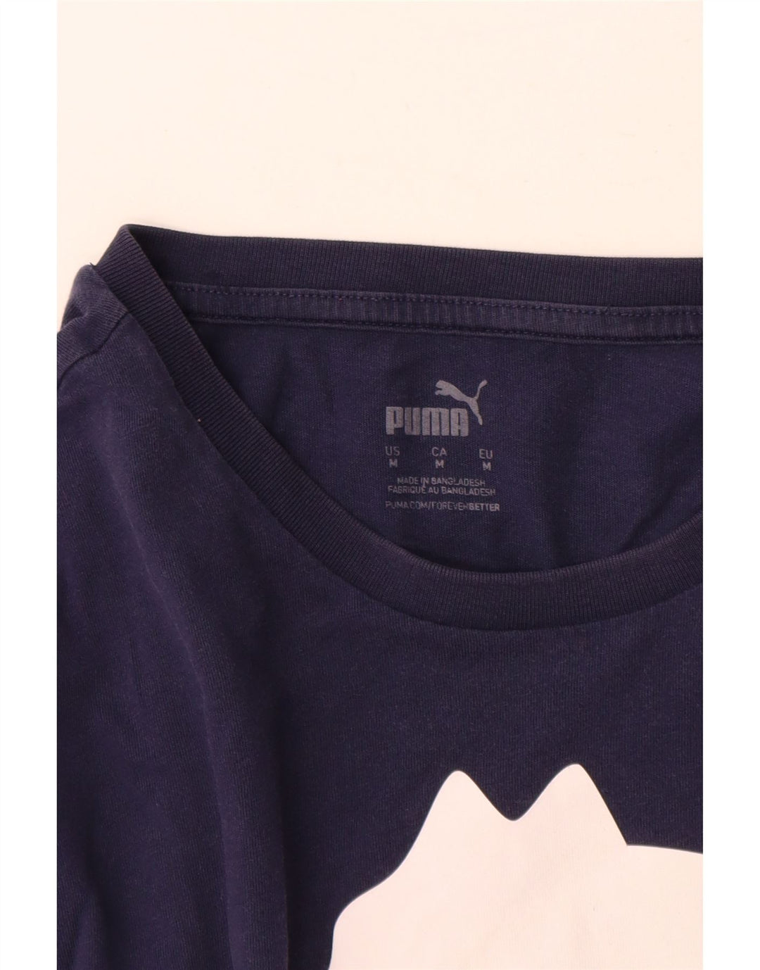 Ανδρικό γραφικό μπλουζάκι Puma Top Medium Navy Blue