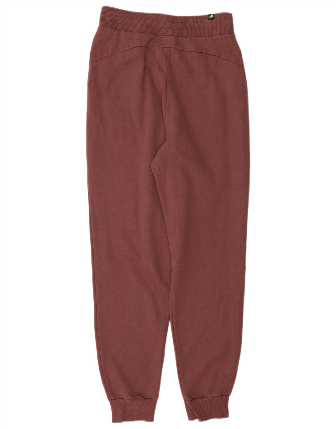 PUMA Womens Graphic Full Tracksuit UK 12 Medium Burgundy Cotton