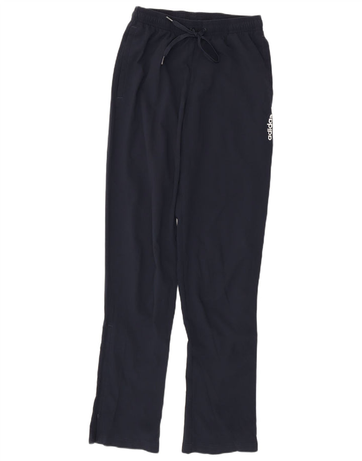 Γυναικεία αθλητική φόρμα Adidas Παντελόνι UK 10 Small Navy Blue Polyester