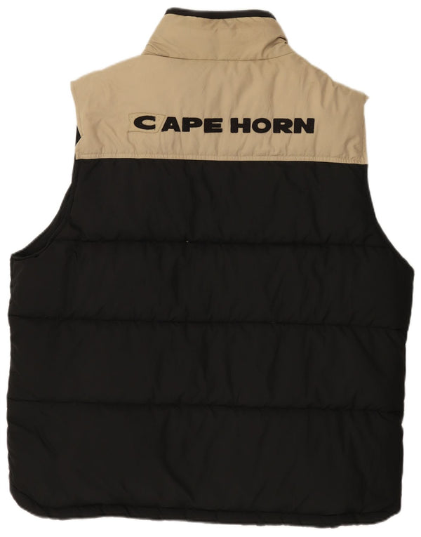 Cape Horn Ανδρικό padded Gilet UK 42 XL Black Colourblock