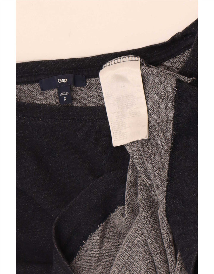 Gap γυναικείο υπερμεγέθη μανίκι 3/4 UK 10 Small Navy Blue βαμβακερό