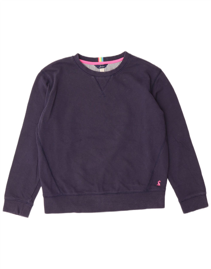 JOULES Γυναικεία φούτερ υπερμεγέθη Jumper UK 8 Small Navy Blue Cotton
