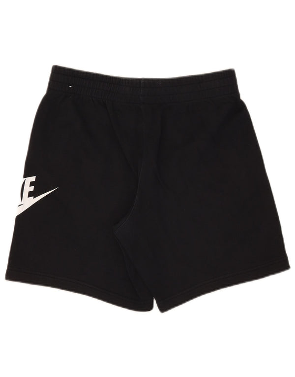 Nike Boys Graphic Sport Shorts 13-14 Years XL Black Cotton