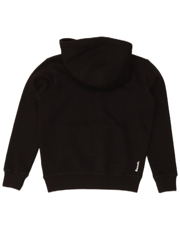 Bench Boys Graphic Regular Fit Jumper 9-10 Years Black Cotton Modern