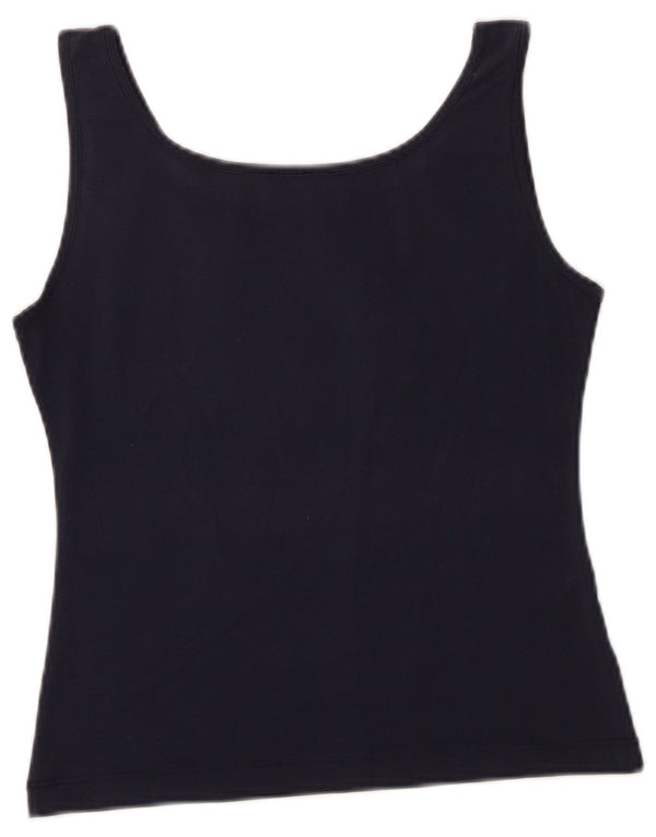 Paul & Shark Γυναικείο Crop Vest Top UK 12 Medium Navy Blue